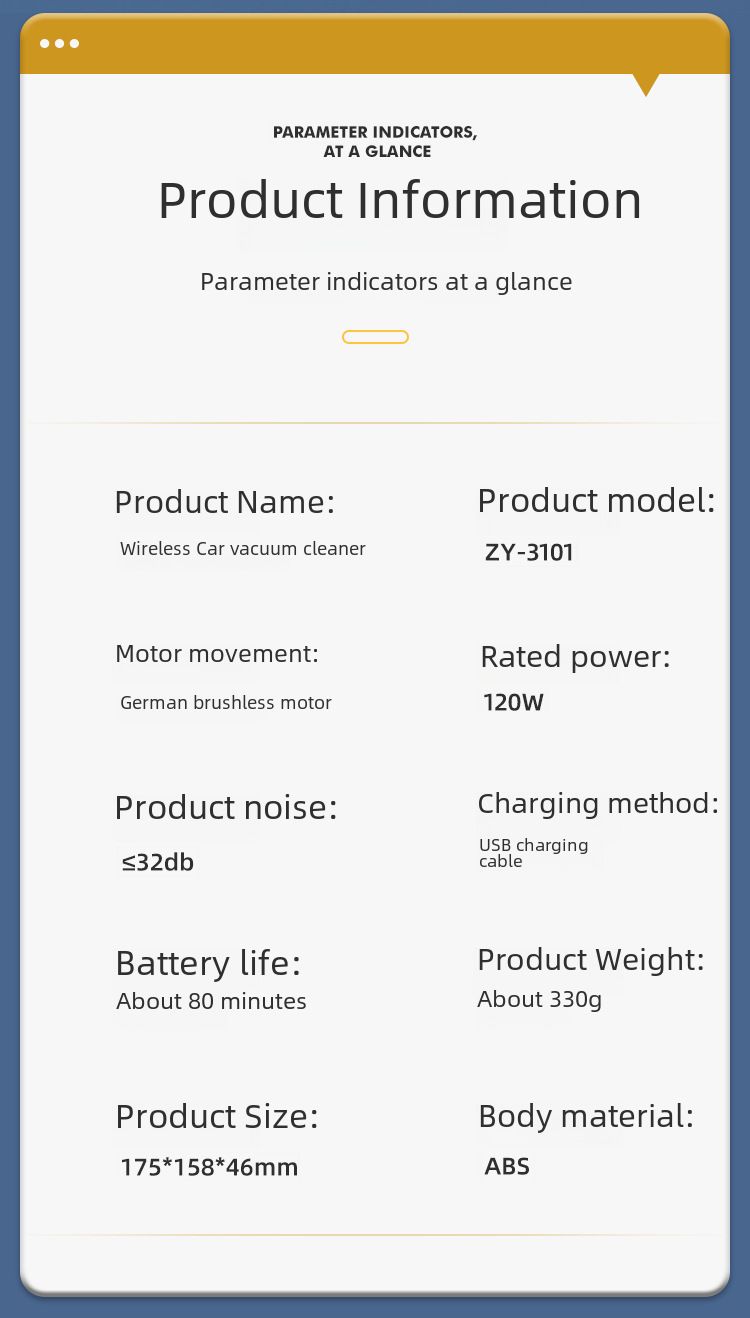Car Vacuum Cleaner Car large suction brushless motor car handheld small powerful wireless household blowing and suction dual-use_autovado.com