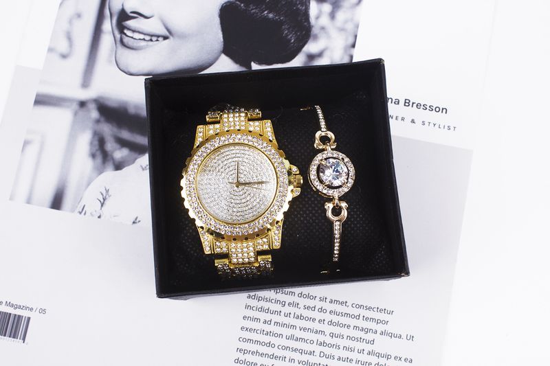 fashion wrist watch jewelry set bracelet ladies watch_autovado.com