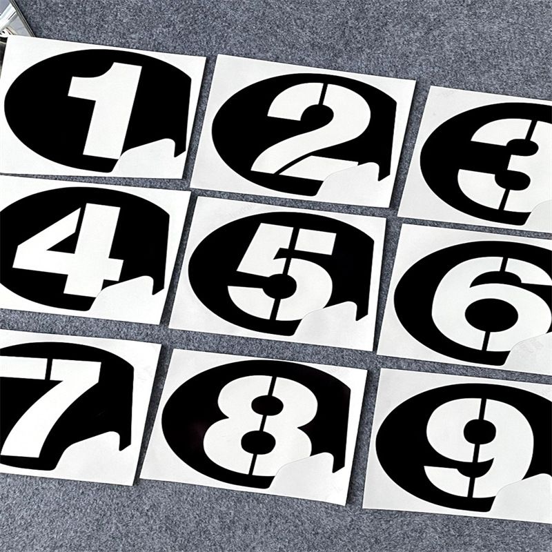 Suitable for Vespa Vespa car body modification GTS300 GTV no. 6 waterproof decals_autovado.com