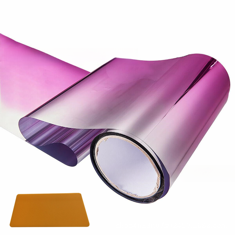Car Heat Insulation Sunshade VLT Color Changing Colorful Front Windshield Tint Film For Trucks_autovado.com