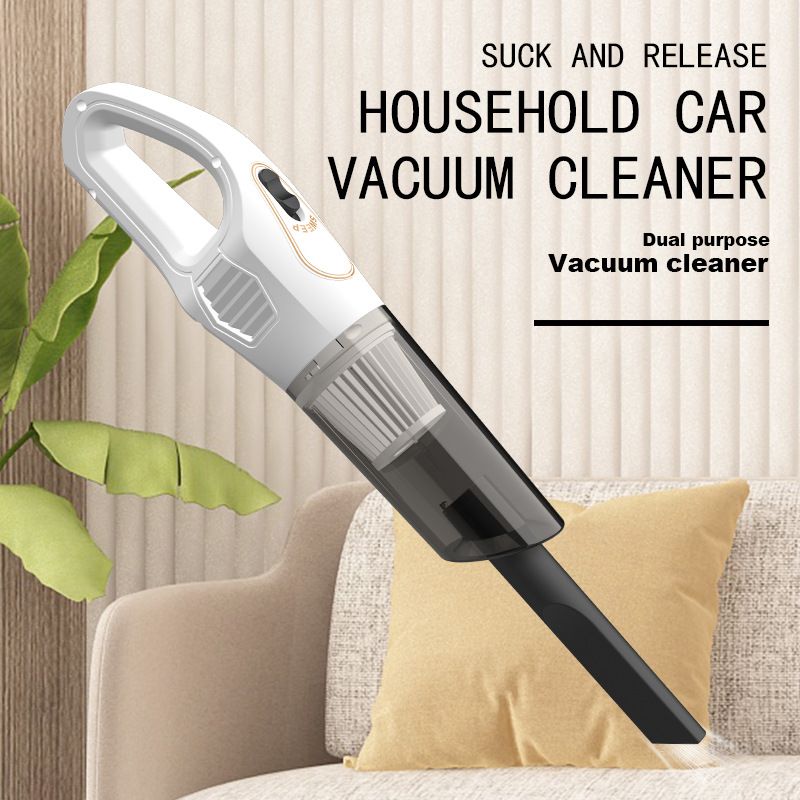 Car vacuum cleaner handheld intelligent wireless vacuuming small mini high power household dual-use_autovado.com