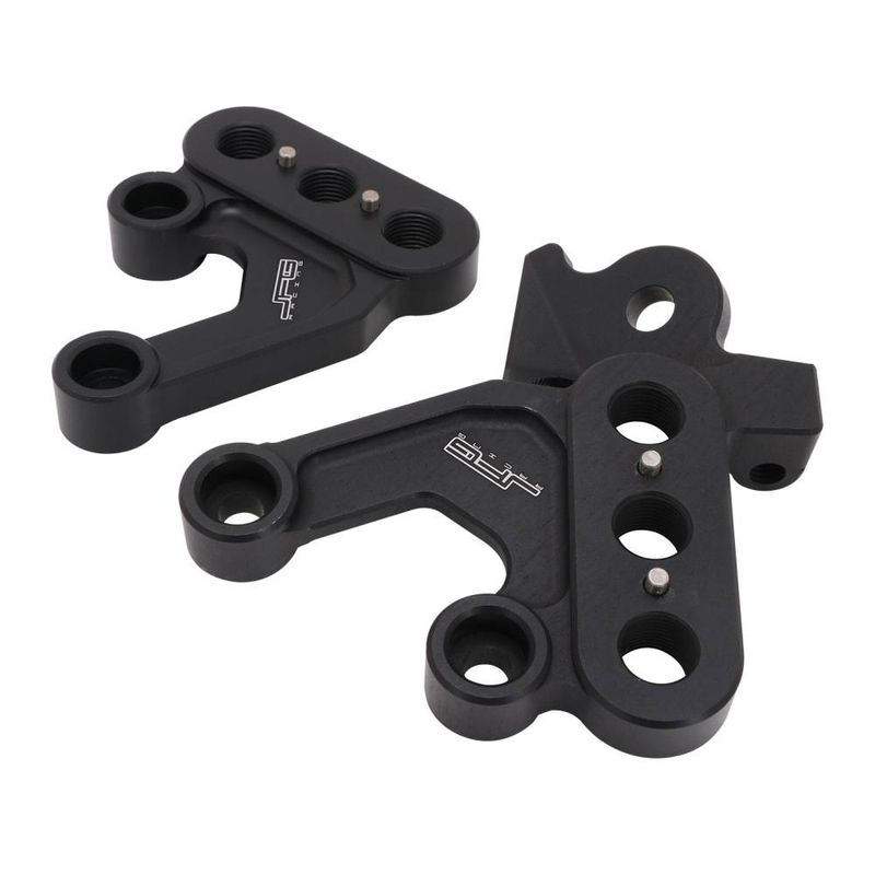 Heavy-Duty Footpeg Bracket For Off-Road Motorcycle - Reinforced Steel Construction, Universal Fit For Dirt Bike & ATV Modifications_autovado.com
