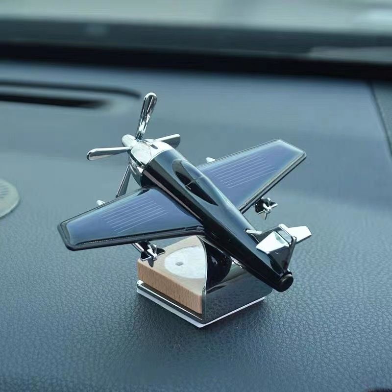 New Perfume Car Perfume Creative Solar Aircraft Aromatherapy Solid Car Rotary Decoration Car Interior Aromatherapy Accessories_autovado.com