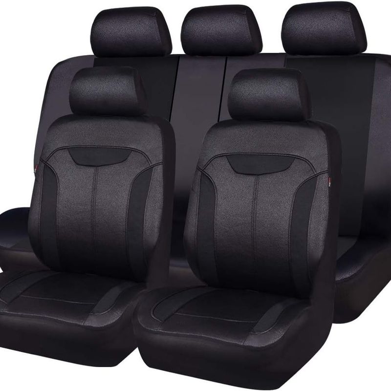 sales PU leather car seat cover hot-selling universal suitable for five-seat models_autovado.com
