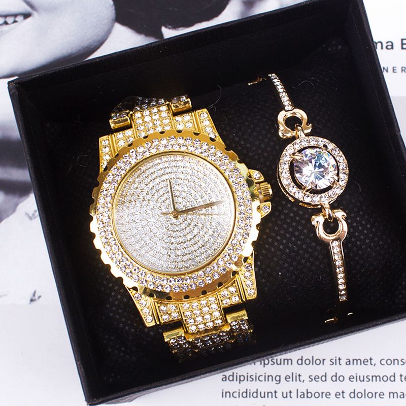 fashion wrist watch jewelry set bracelet ladies watch_autovado.com