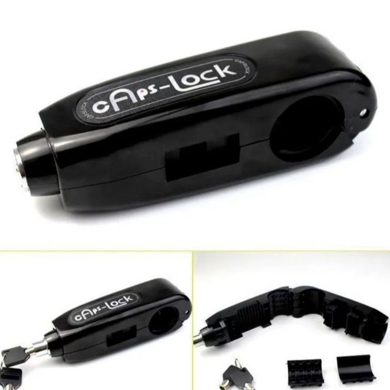 Throttle Handlebar Alarm Bicycle Universal Alloy Electric Brake Anti-theft Motorcycle Lock Mountain Bike_autovado.com