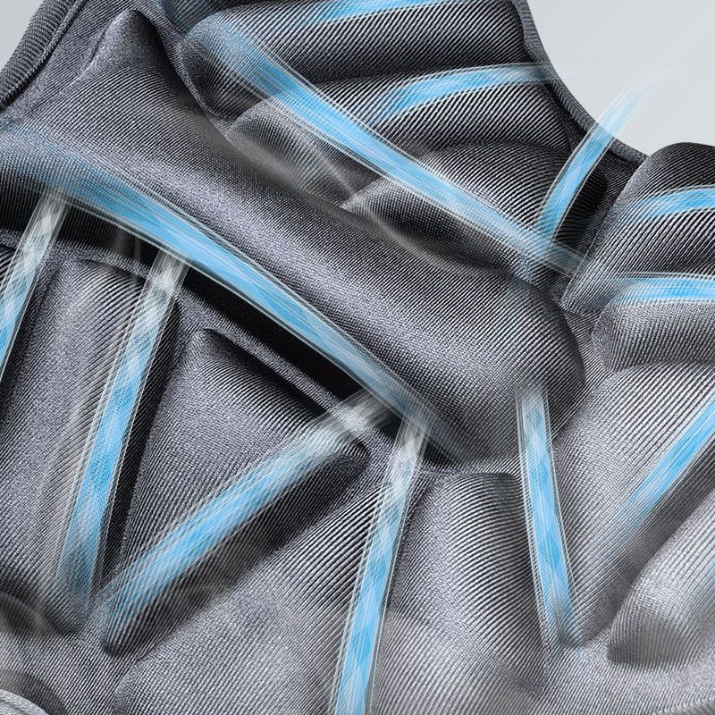 Double seater 3D shock-absorbing and breathable electric vehicle cushion, all season universal motorcycle seat cushion_autovado.com