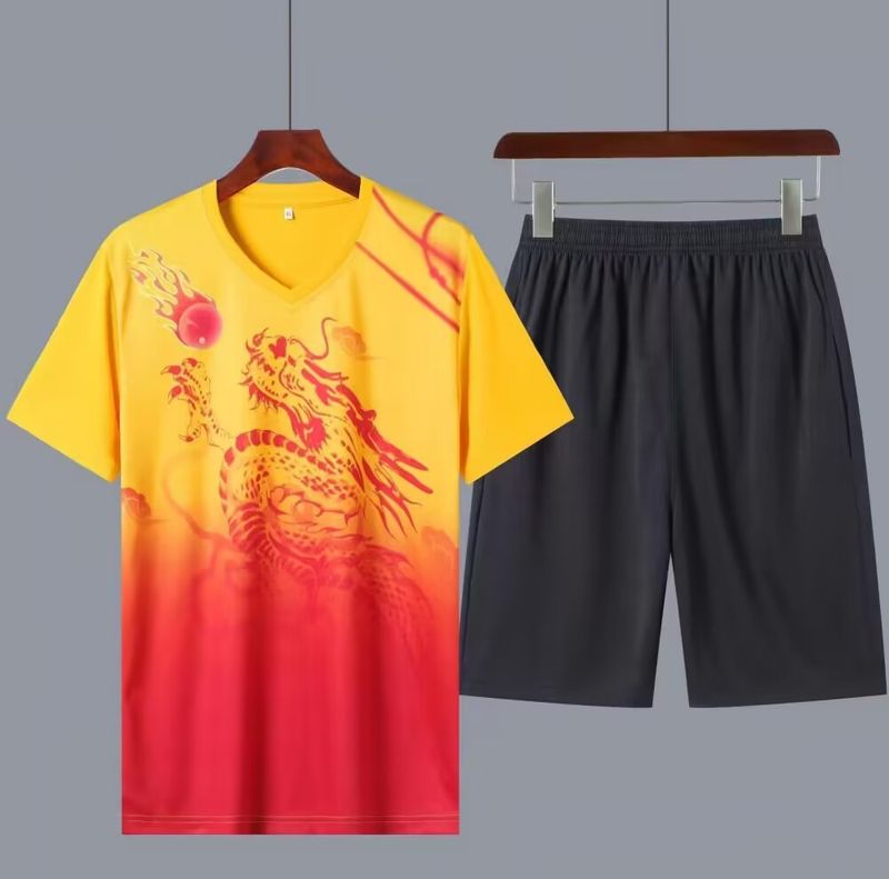 Men's Clothing short-sleeved jerseys men's and women's competition training suits cross-border football suits dragon boat suits team uniforms_autovado.com