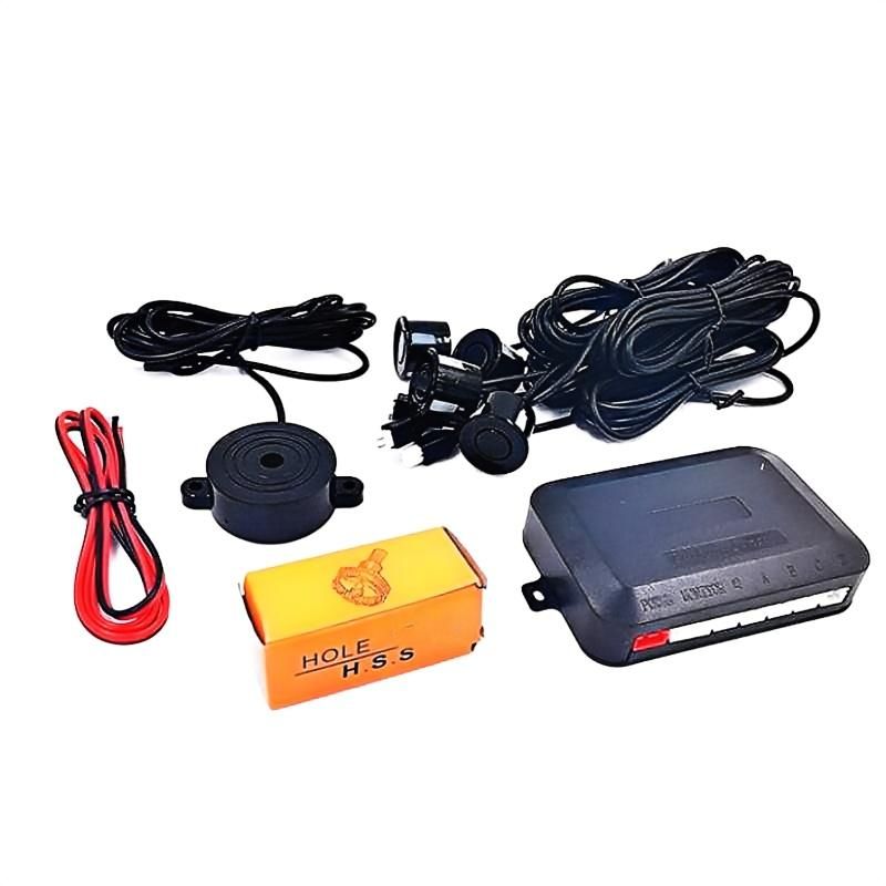 4-Sensor Buzzer Parking Radar System - Simple Installation Reverse Parking Sensors With Audible Alerts For Cars/SUV_autovado.com
