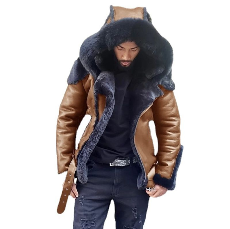 Men's clothing hooded men's coat_autovado.com