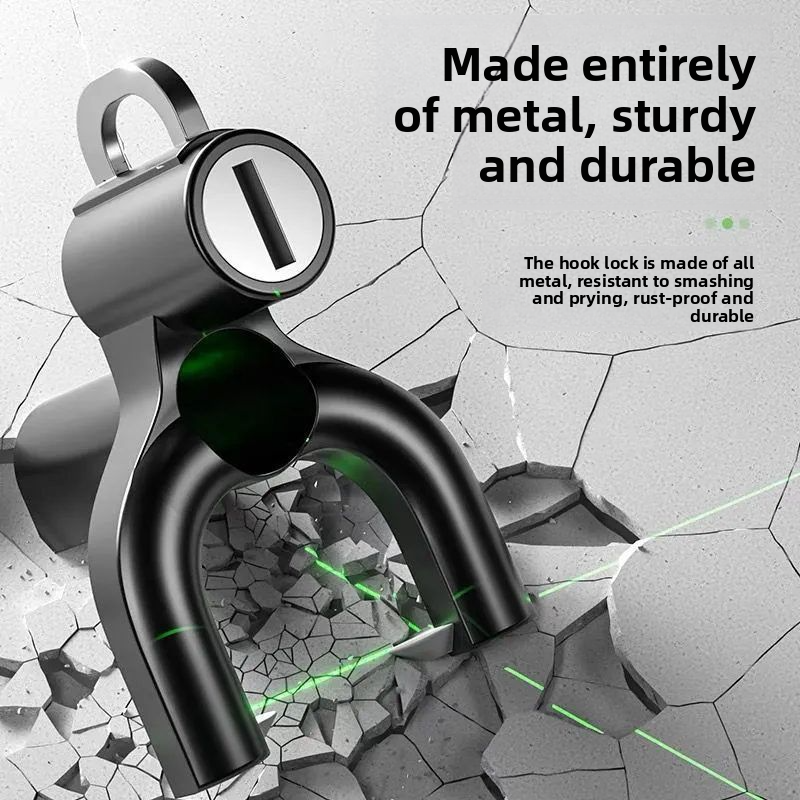 Front Multi-Function Universal Hanging Electric Scooter Storage Helmet Multi-Purpose Hook Lock_autovado.com