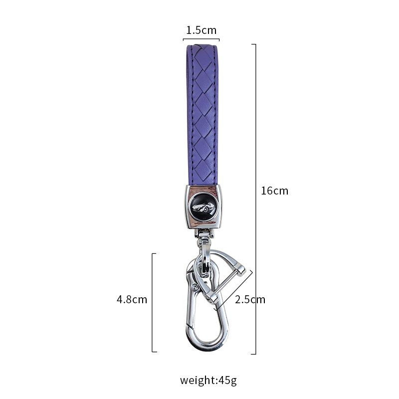 Diamond Couple Keychain Pendant Diamond Leather Car Keychain Key Accessories Bag Ornaments Horseshoe Buckle_autovado.com
