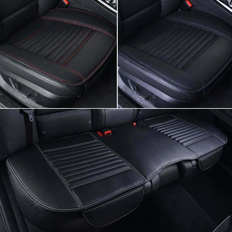 Car Seat Covers Automobiles Interior Seats Cover Cushion Universal PU Leather Seat-Cover Auto Protector Mats Accessories_autovado.com