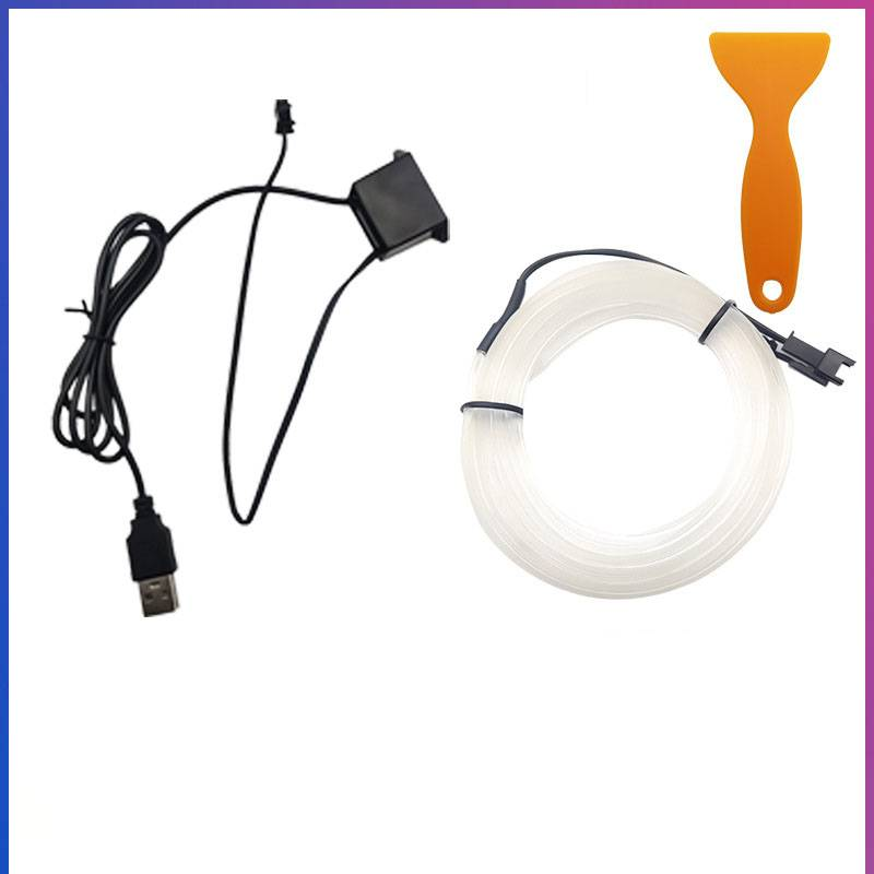 EL cold light guide car atmosphere light bar car atmosphere light universal model _autovado.com