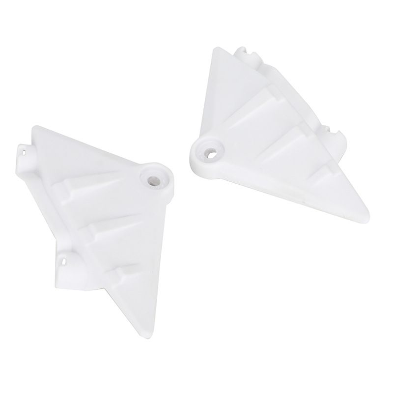 Motorcycle Frame Under Guard Cover - Durable ABS Plastic, Sleek Black Design, Easy Installation For Custom Bike Styling (14.5x7.5x2cm)_autovado.com