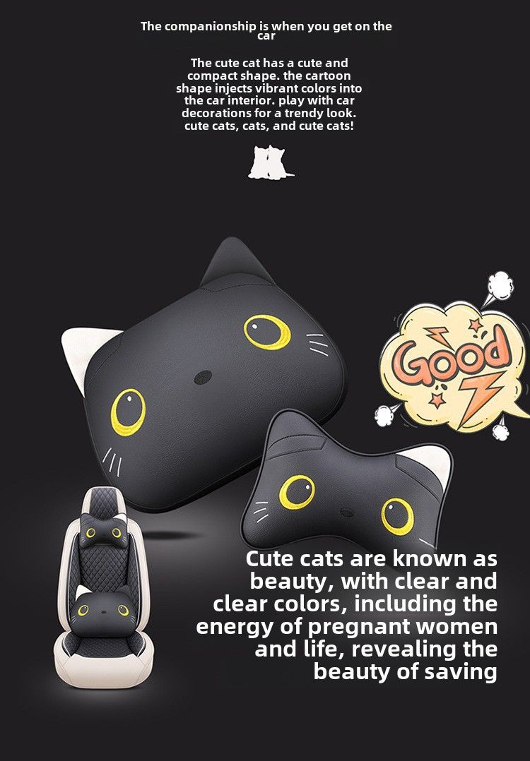 Car seat cushion four seasons universal fully surrounded cute seat cover goddess seat cushion all-inclusive car seat cover winter car interior_autovado.com
