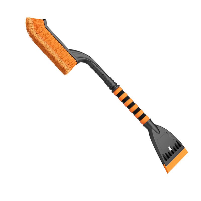 Car Detachable Car-mounted Ice Scraper Brush Winter Tool Rubber Snow Removal Shovel_autovado.com