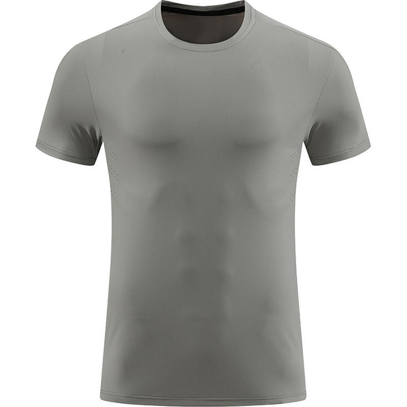 Men's Clothing Short-Sleeved T-Shirt Sports Tops Fitness Training Running Quick-Drying Clothes Breathable _autovado.com