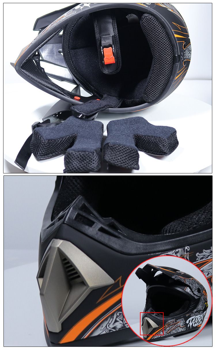Off-road helmet Men's Four Seasons hat Road Teen version Adult Kart helmet off-road vehicle helmet_autovado.com