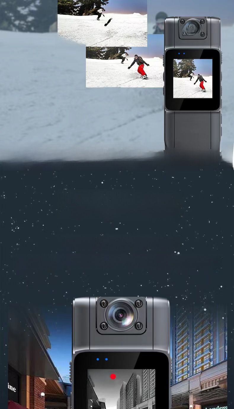 High-definition night vision law enforcement recorder 2K WiFi sports camera chest wear portable professional on-duty scene instrument_autovado.com