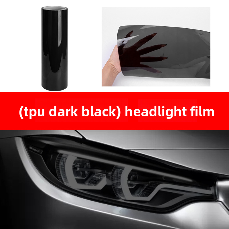 TPU Headlight Control Color Changing Self-Repairing Car Light Anti-Scratch Protective Blackened Taillight Film_autovado.com