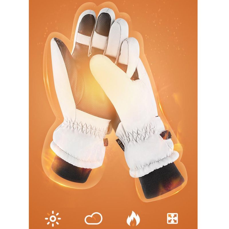 Winter skiing gloves, touch screen, motorcycle, plush insulation, thick riding, waterproof, windproof, cold resistant,_autovado.com