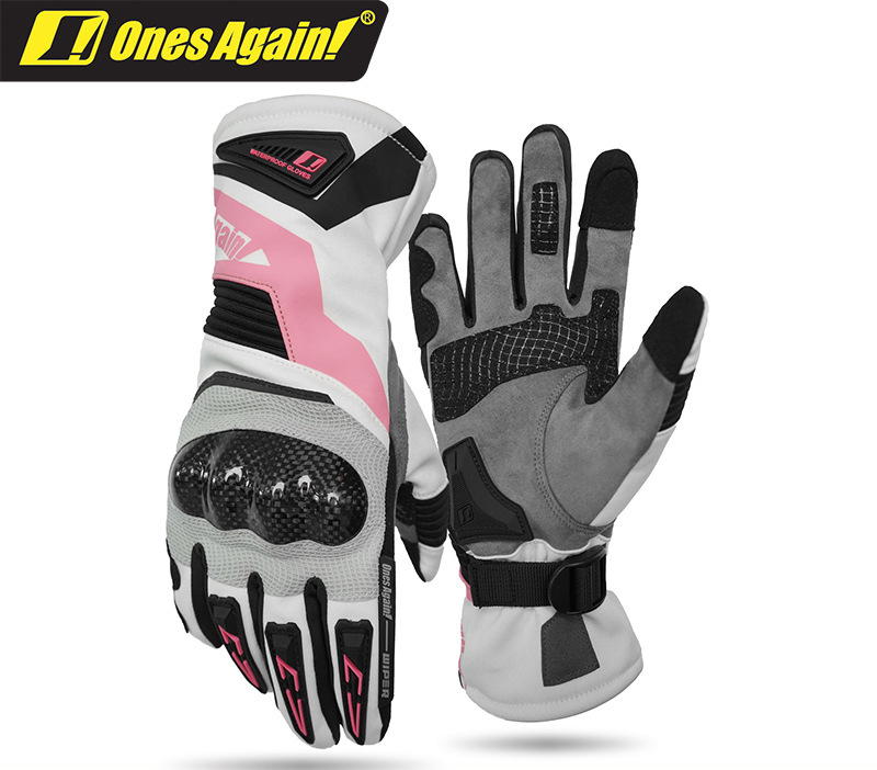 OnesAgain Motorcycle Winter Riding Gloves Men Long Waterproof Windproof Warm Women Rider Motorbike Anti-drop_autovado.com