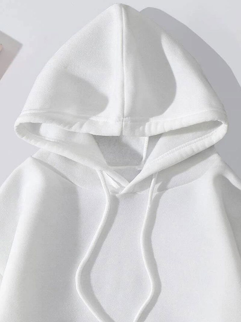 Women's Hoodie Long Sleeve Hoodies & Sweatshirts Printing Pocket Casual Flower Butterfly_autovado.com