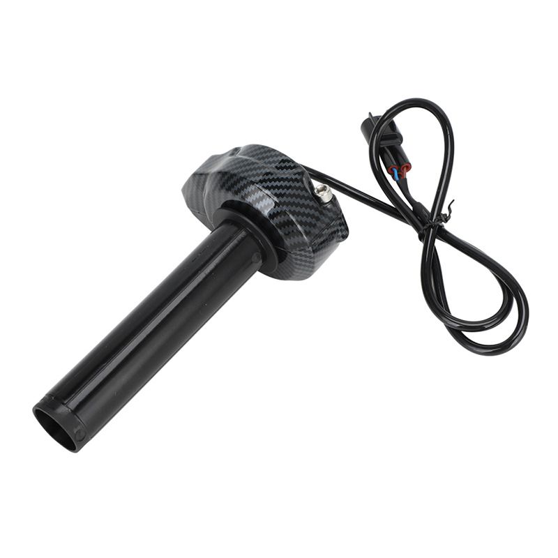 Electronic Throttle Grip For X/S Motorcycle - 2nd Gen (Carbon Fiber Look) - Universal Fit For Custom Bike Upgrades_autovado.com