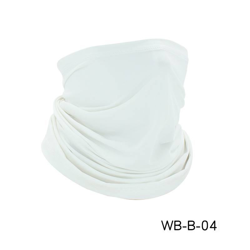 Ice Silk Sun Protection Neck Gaiter Summer Outdoor Headscarf Triangle Scarf Breathable Ear Hanging Face Head Cover_autovado.com