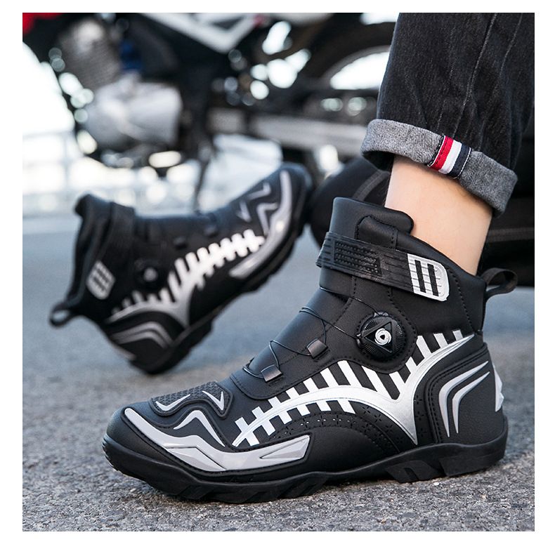 Motorcycle Cycling Boots For All Seasons, Off-road Men's Women's Summer, Wear-resistant, Breathable, Shock-absorbing,_autovado.com