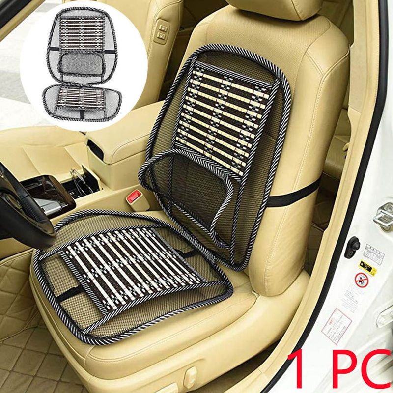 Ventilation Breathable Interior Accessories Chair Massage Lumbar Car Seat Cooling Support Waist Cushion Auto Back Pad_autovado.com