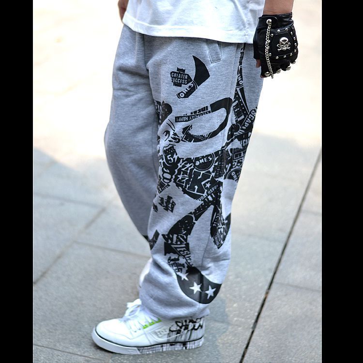 Men's Clothing men's street dance hip hop sweatpants large size pants large size pants loose and large_autovado.com