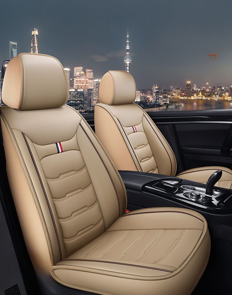 2021 new car seat cushion is suitable for overseas websites to send full leather seat cushion four seasons universal car cover wholesale_autovado.com