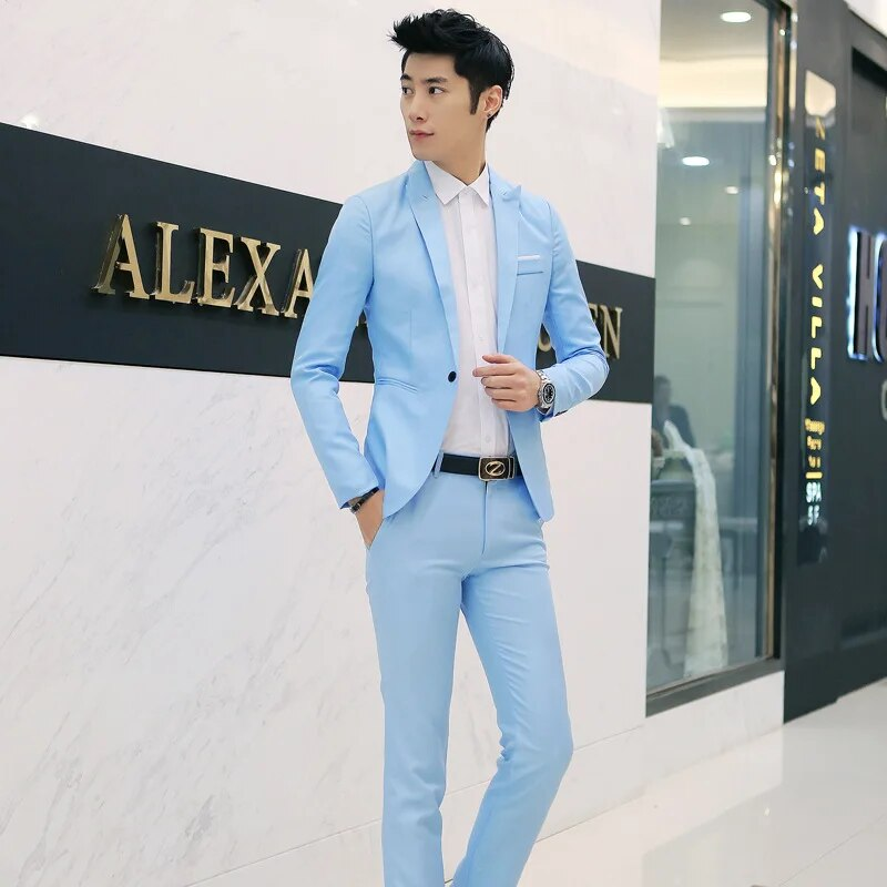 High Quality Men Suit Set Blazers Business 3 Pieces Formal Vest Pants Full Coats 2024 Wedd Elegant Jackets Free_autovado.com
