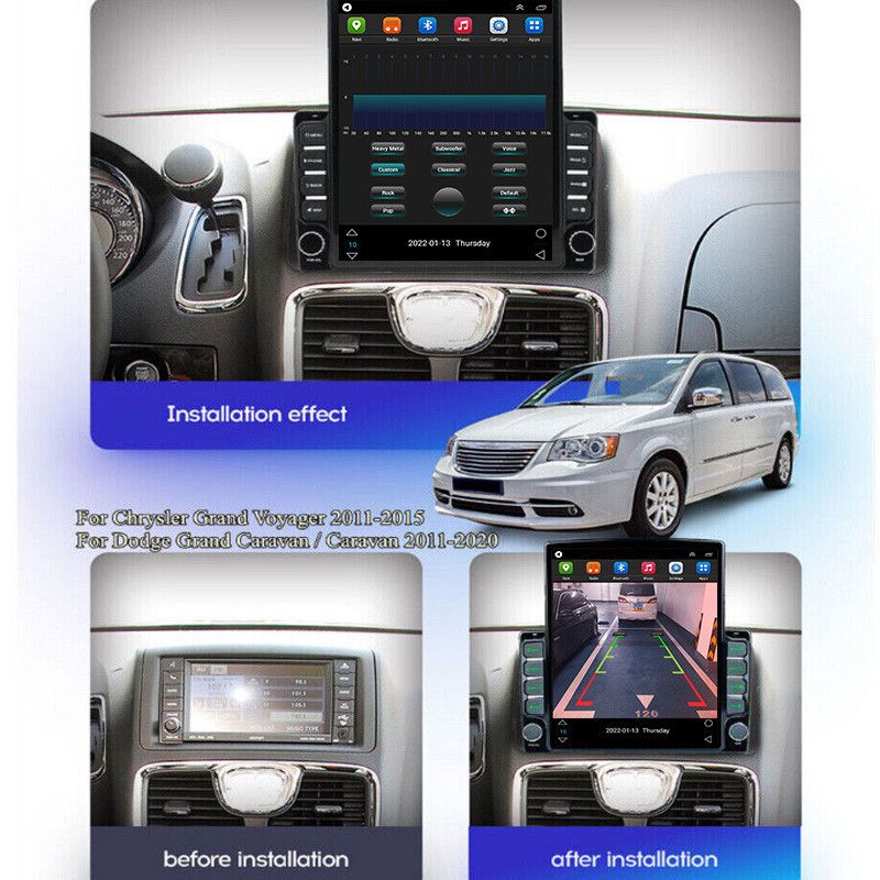 Applicable to Grand Caravan Android Navigator 9.7 inch reversing image integrated machine_autovado.com