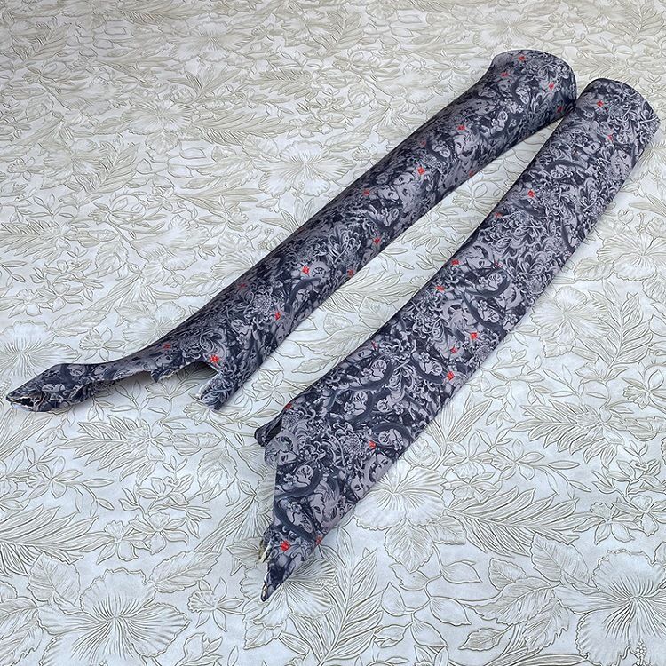 AB Pillar Self-adhesive Back Adhesive Tattoo Flower Arm Personalized Hand-painted Beauty Color Change And Interior_autovado.com