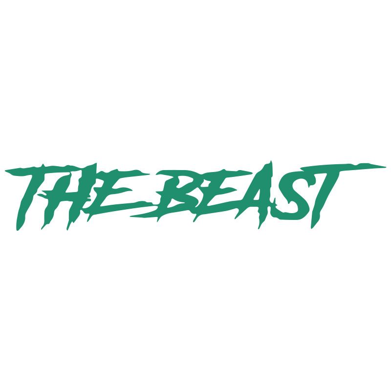 THE BEAST Beast Personalized Creative Trendy English Car Sticker Decoration_autovado.com