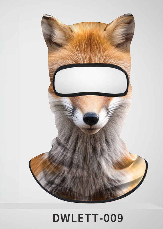 Sun Quick-Dry Motorcycle Dustproof Sunshade Breathable Face Mask Animal Series UV Protection Ice Silk Head Cover_autovado.com