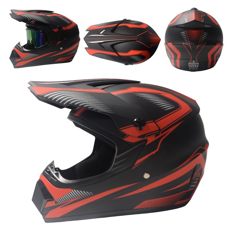 New Flower Mountain Bike Cross Country Helmet ATV Helmet Speed Down Tot Teen Kart_autovado.com
