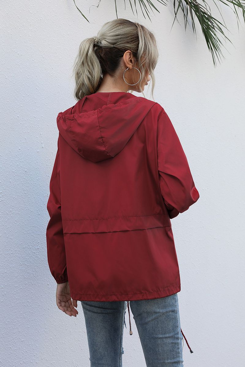 Women's Zipper Hoodie Lightweight Outdoor Hiking Raincoat Jacket Jacket Ready in Stock_autovado.com