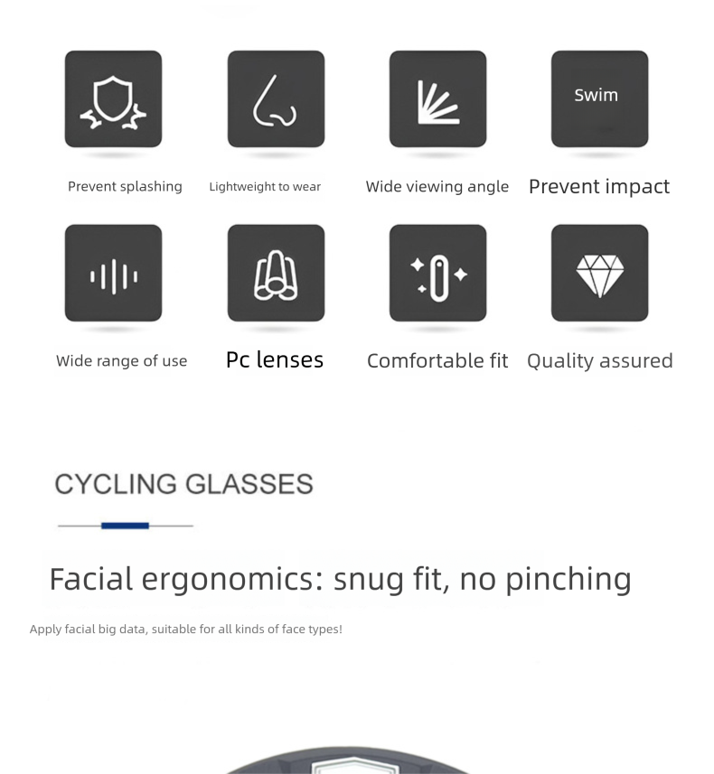 New Goggles For Outdoor Sports Cycling Motorcycle Half Full Helmet Universal Windproof Glasses_autovado.com