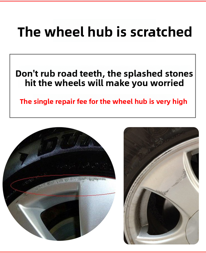 Car Decorative Double Layer Wheel Rim Protection Ring Universal Modification Tire Anti-Collision Strip_autovado.com