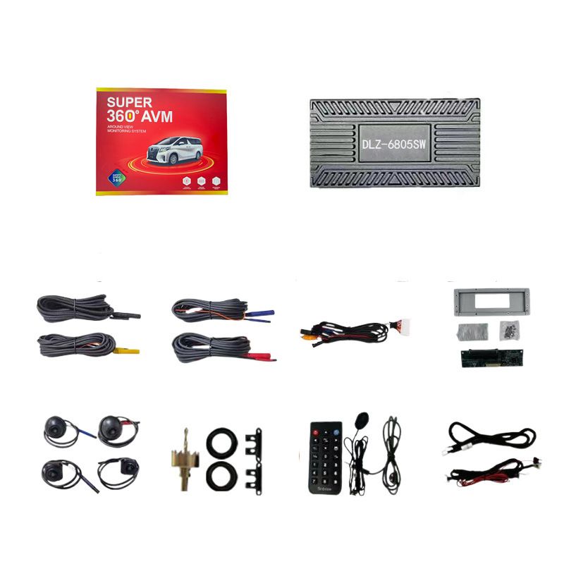 360° Panoramic Camera System For Mitsubishi Xforce - OEM Style HD Night Vision Parking Assistant With 4K DVR & Loop Recording_autovado.com