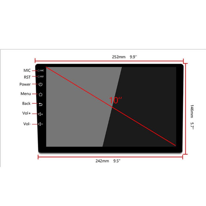 9 inch/10 inch versatile host Android smart large screen navigator 10.4 inch vertical screen 360 panoramic all in one machine_autovado.com