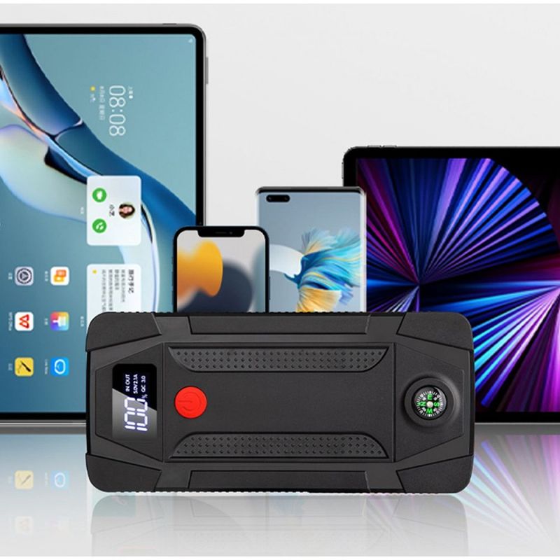 12V 20000mAh Car Jump Starter Power Bank With LED And Compass - R22_autovado.com