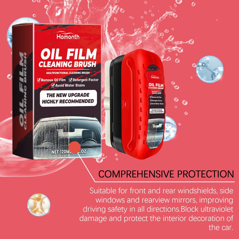 Car Windscreen Cleaner Windscreen Refurbishment Decontamination Cleaning Oil Film Cleaner_autovado.com