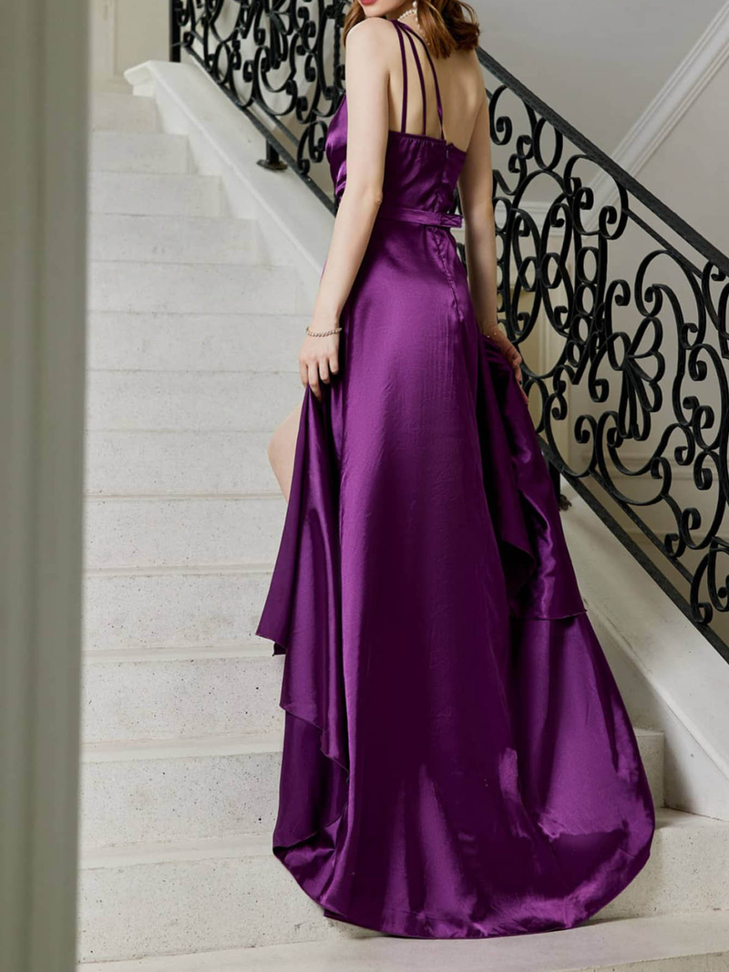 Women's new clothing suspenders wedding bridesmaid dresses banquet party evening dresses long dresses pure_autovado.com