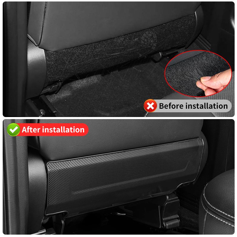 For Toyota Land Cruiser 100 200 300 Stainless Steel Seat Protection Kick Plate, 1998-2025 LC200 LC300 Decorative_autovado.com