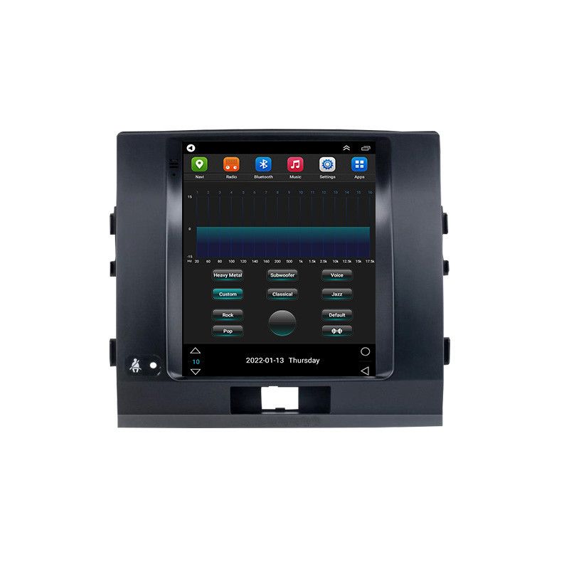 Suitable for Toyota Land Cruiser Android Navigator 9.7 inch vertical screen car display all in one machine_autovado.com